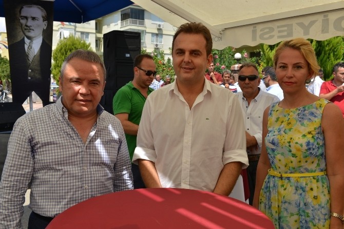Başkan Böcek, çocuk kreşinin startını verdi