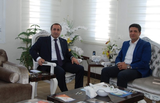 Başkan Genç il emniyet müdürü Tonbul'u ziyaret etti