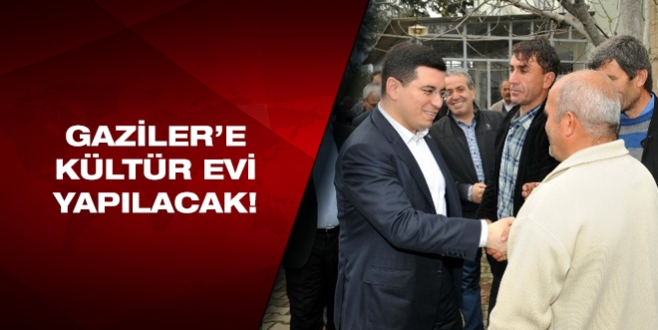 Başkan Tütüncü Gaziler Mahallesi'ne müjdeyi verdi!