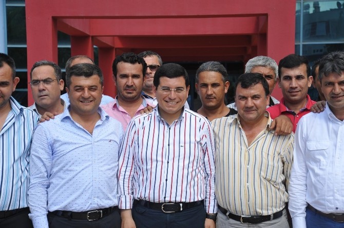 Başkan Tütüncü'den Şoförler ve Otomobilciler odasına ziyaret