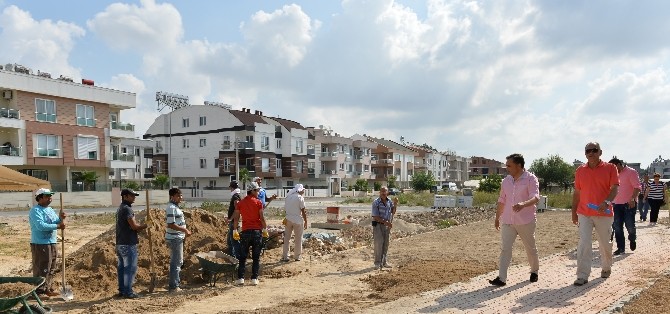 Başkan Uysal çalışmaları denetlendi
