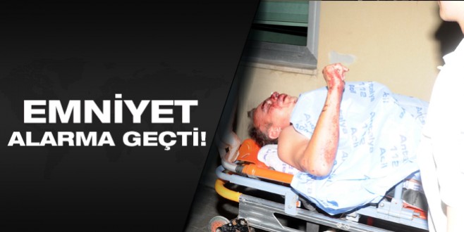 Bıçaklanan polis için emniyet alarma geçti