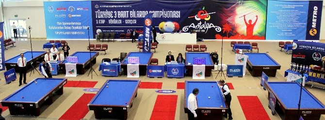 Bilardo şampiyonları belli oldu 