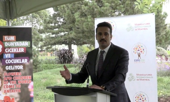 Bitki heykelleri Kanada’da şekillendi