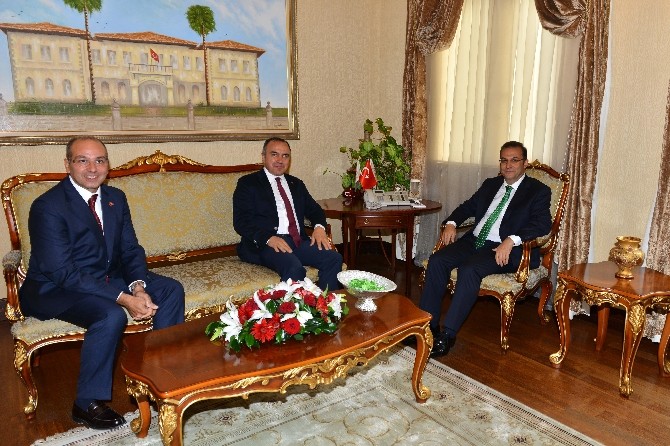 Büyükelçi Mucaj’dan Türker’e ziyaret