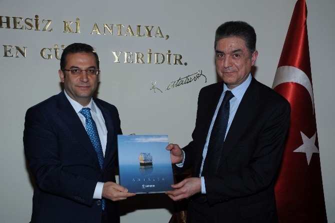 Büyükelçi Tekaya’dan Vali Türker’e Ziyaret