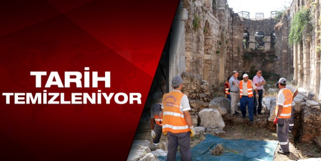 Büyükşehir’den tarihi yapılara temizlik