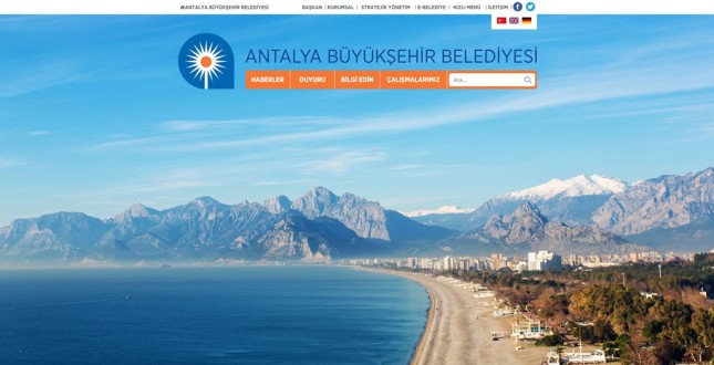 Büyükşehir’in web sitesi yenilendi