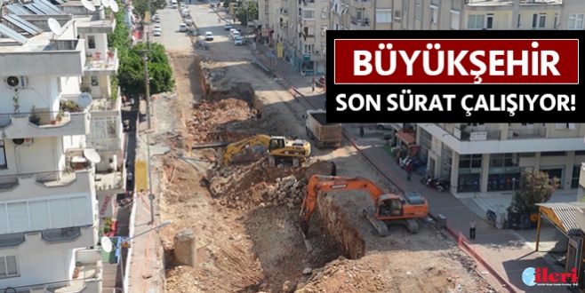 Büyükşehir Tonguç’ta son sürat çalışıyor!