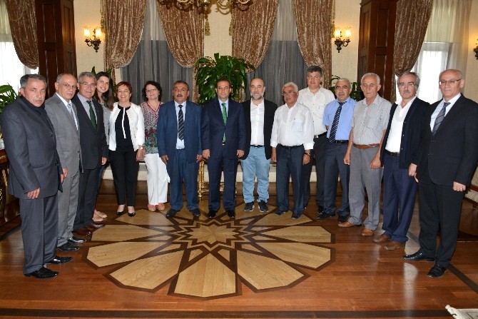 Çankırılılar Derneği’nden Vali Türker’e ziyaret