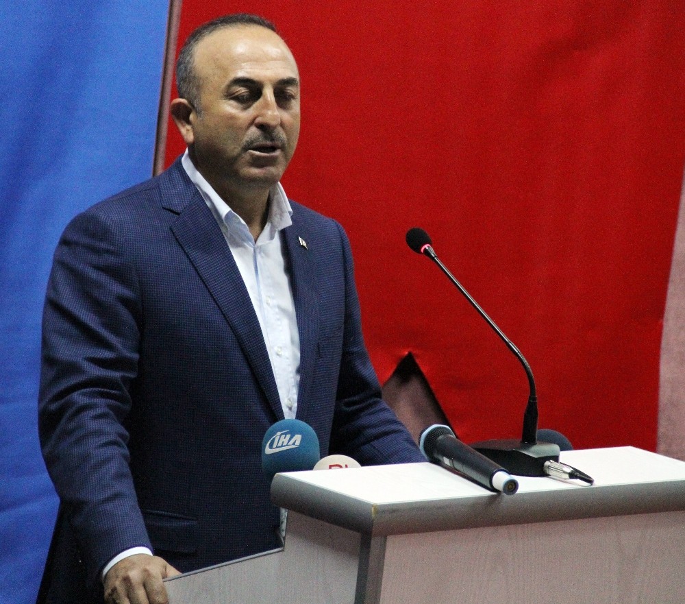 Çavuşoğlu: “Suriye’de işin peşini bırakmayacağız” (Videolu)