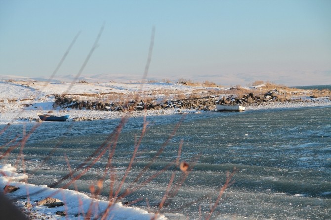 Çıldır gölünde muhteşem görüntüler