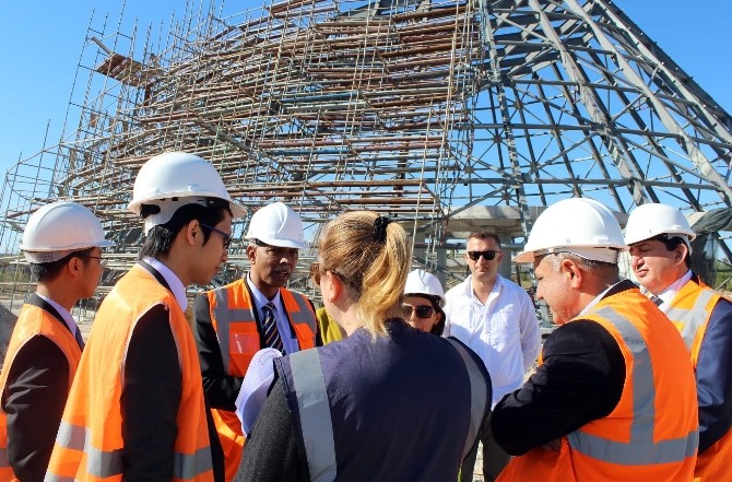 Çin ve Singapur’un EXPO mesaisi başladı