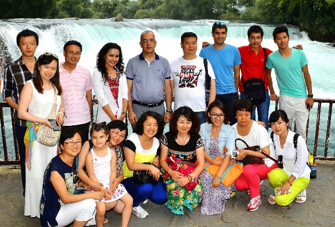 Çinli Tur Operatörleri Manavgat’ı Gezdi