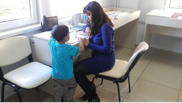 Çocukların gelişim takipleri sürüyor