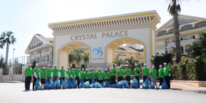 Crystal Palace’da çevre temizliği