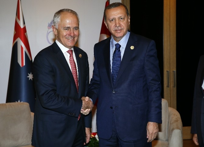 Cumhurbaşkanı Erdoğan, Güney Afrika Devlet Başkanı Zuma İle Görüştü