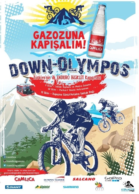 Dağ bisikletçileri Antalya'da buluşacak