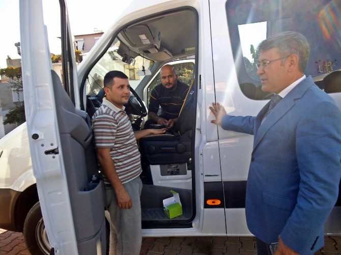 Demre’de Okul Servislerine Kameralı Takip Sistemi Takıldı