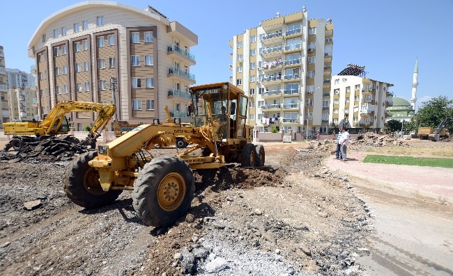 Doğuyaka mahallesi'nde kazıma işlemleri başladı