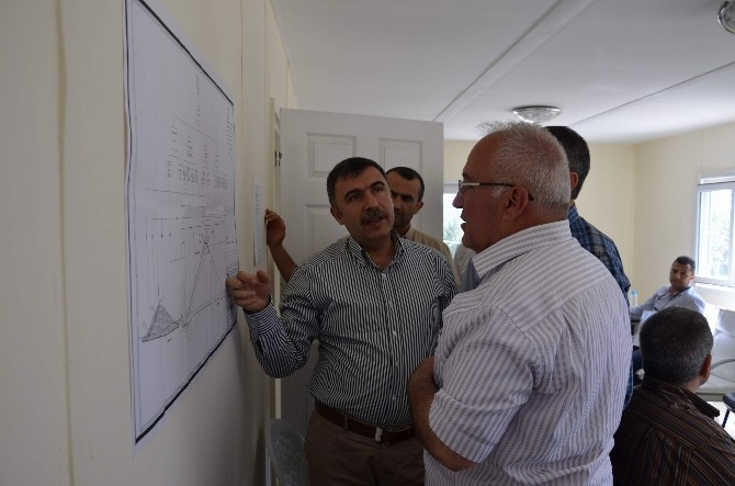 DSİ 13. Bölge Müdürü Özgür, Manavgat’taki şantiyeleri inceledi