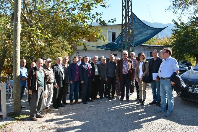 DSİ Bölge Müdürü Gökbük Köyü’nde vatandaşı dinledi