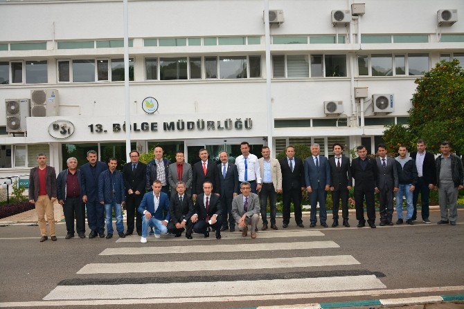 DSİ Bölge Müdürü Özgür, gazileri ağırladı