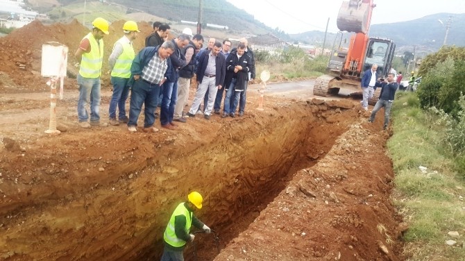 DSİ Bölge Müdürü Özgür, Gazipaşa'da incelemelerde bulundu