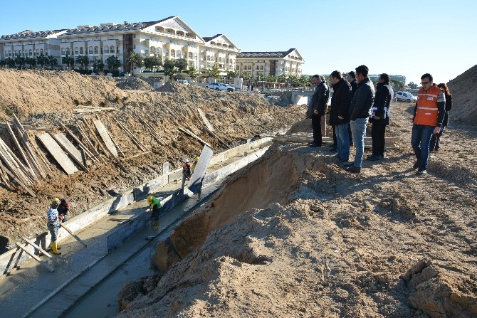 DSİ Bölge Müdürü Özgür inşaatları inceledi