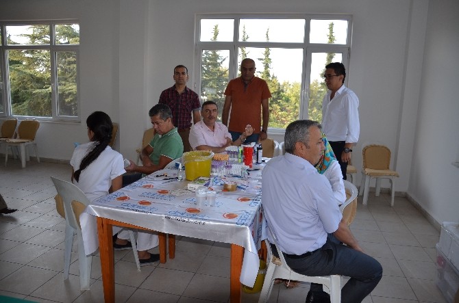 DSİ çalışanları sağlık taramasından geçti