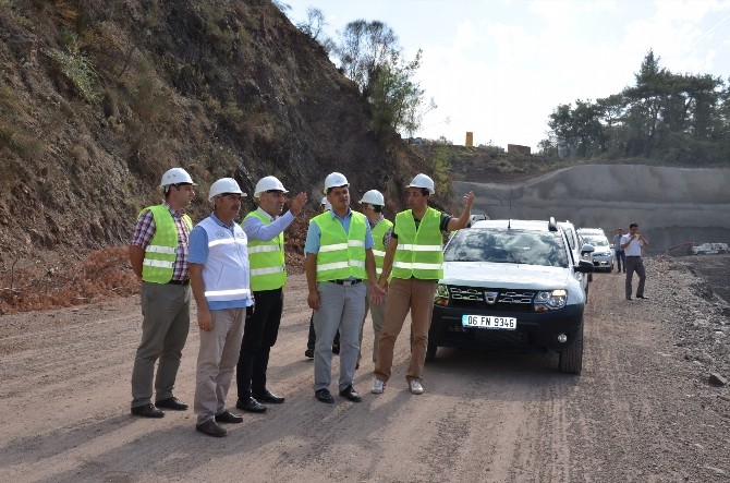 DSİ Genel Müdür Yardımcısı Üzücek, Antalya’da incelemelerde bulundu