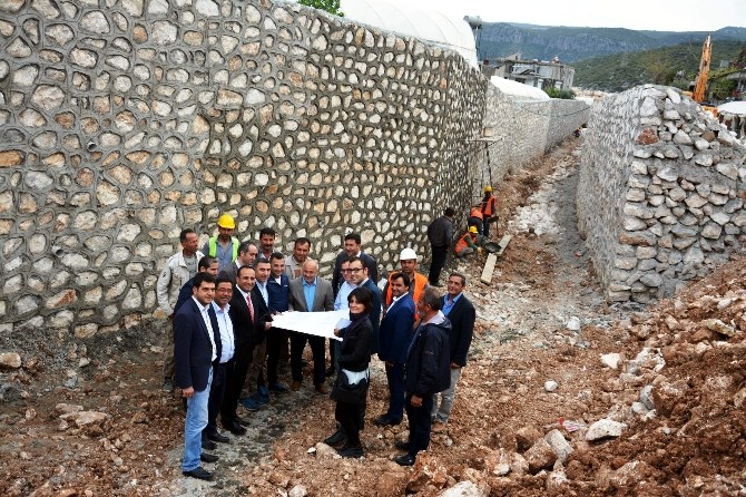 DSİ heyetinden Demre İlçesinde etüt çalışması