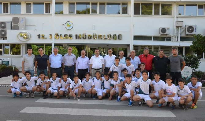 DSİ U-13 Futbol Takımı Türkiye Şampiyonasına uğurlandı