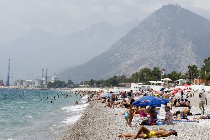 Dünyaca Ünlü Sahil Ramazan Öncesi Doldu Taştı