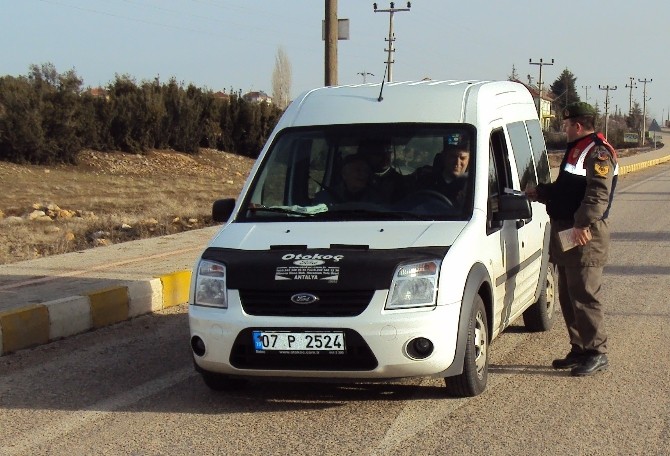 Elmalı Jandarması güvenlik tedbirini arttırdı
