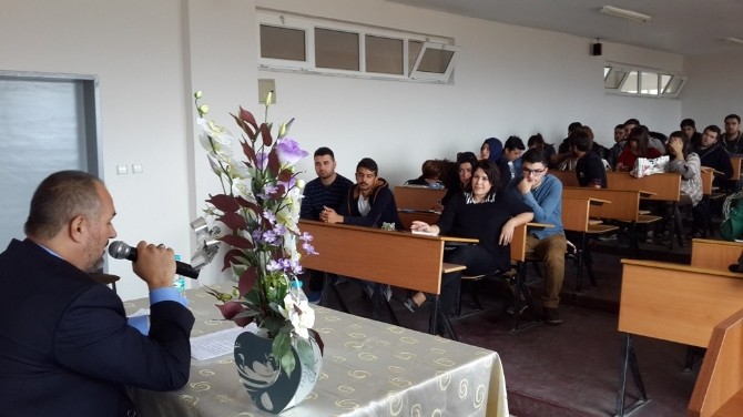 Elmalı MYO öğrencilerine seminer 