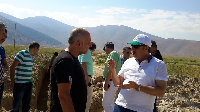 Elmalı Özdemir Göleti Tamamlanmak Üzere