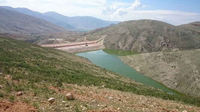 Elmalı Özdemir Göleti’nde çalışmalar tamamlandı