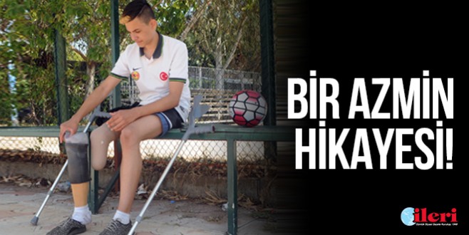 Emre, engel tanımadı ve futbolla hayata tutundu