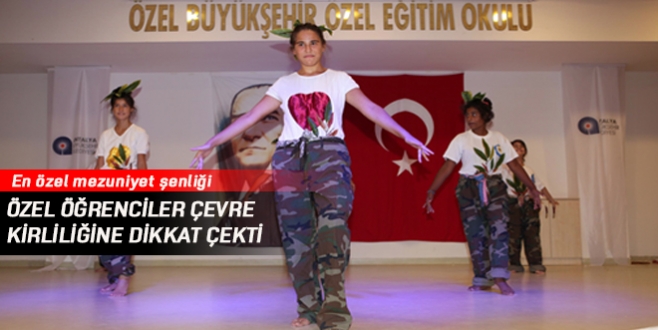 En özel mezuniyet şenliği