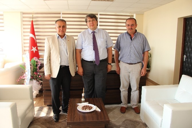 Esnaf ve sanatkarlar kredi ve kefalet kooperatifinden Koca'ya ziyaret