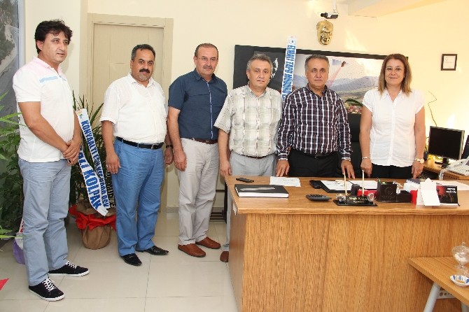 Esnaf ve Sanatkarlar kredi ve kefalet kooperatifinden ziyaret