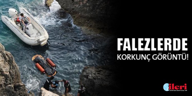 Falezlerde erkek cesedi bulundu!
