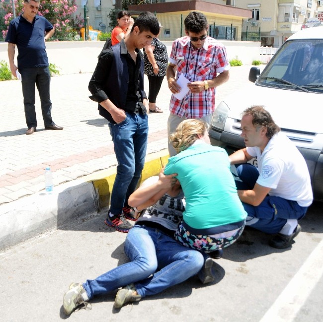 Genç kadını, erkek arkadaşı hastanelik etti