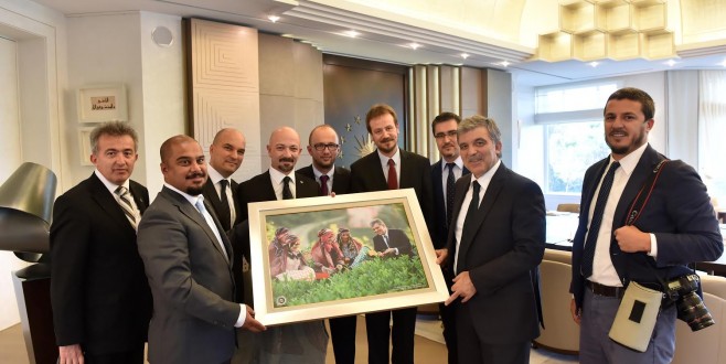 Gül TFMD yönetimini kabul etti ‘yelek’ giydi
