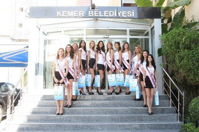 Güzeller Kemer Belediyesi'ni ziyaret etti