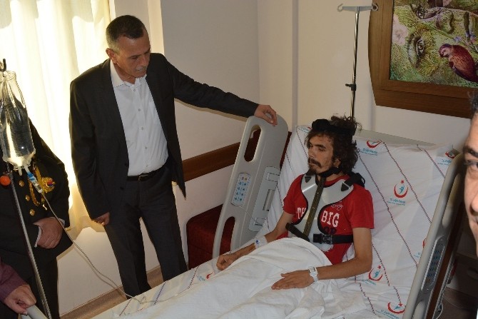 Hakkari Yüksekova gazisi polis Çalışkan Antalya’da