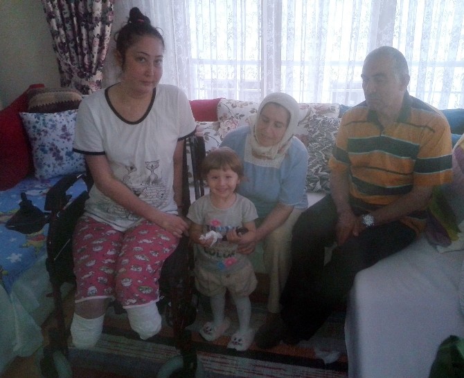 Hastanede kaptığı virüs nedeniyle bacakları kesildi