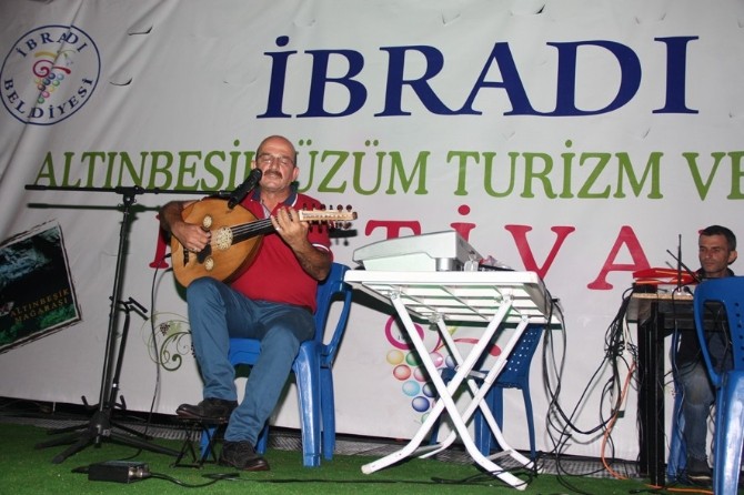 İbradı Altınbaşak festivali sona erdi