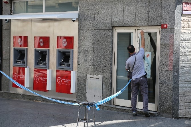 İstanbul istiklal caddesinde doğal gaz kaçağı alarmı